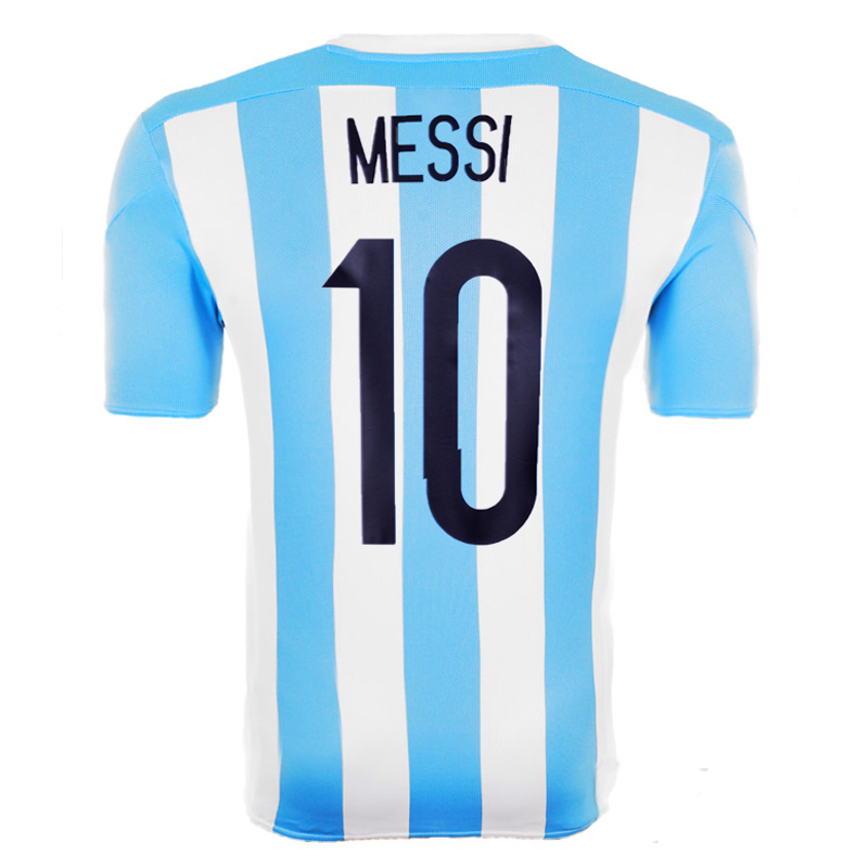 アルゼンチン代表2015ホーム　コパ・アメリカ決勝戦バージョン　メッシ　背番号10