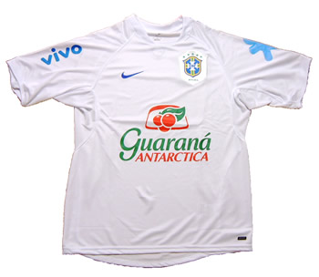 ブラジル代表 ０６－０７ トレーニングシャツ スポンサー付き