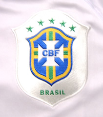 ブラジル代表06-07スポンサー付きトレーニングシャツ エンブレム