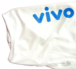 ブラジル代表06-07スポンサー付きトレーニングシャツ 右袖VIVO