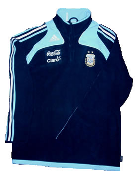 アルゼンチン代表08-09スポンサー付きフリース